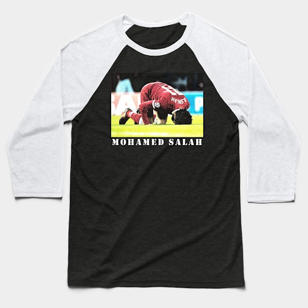 Sujud celebration - Mohamed Salah Baseball T-Shirt by Hason3Clothing